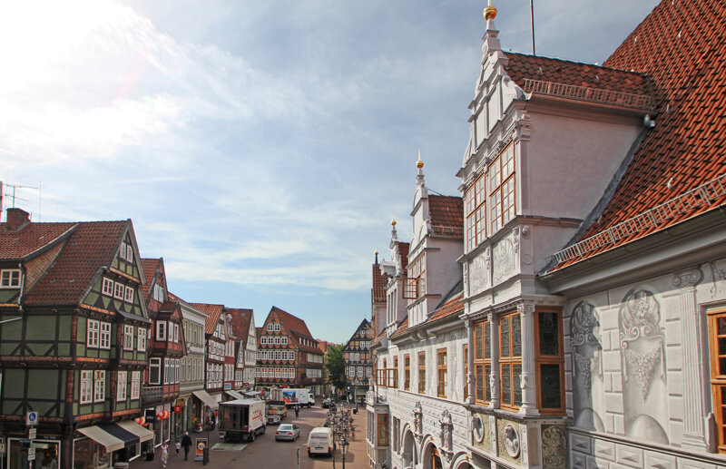 Fachwerkhäuser in der Celler Altstadt