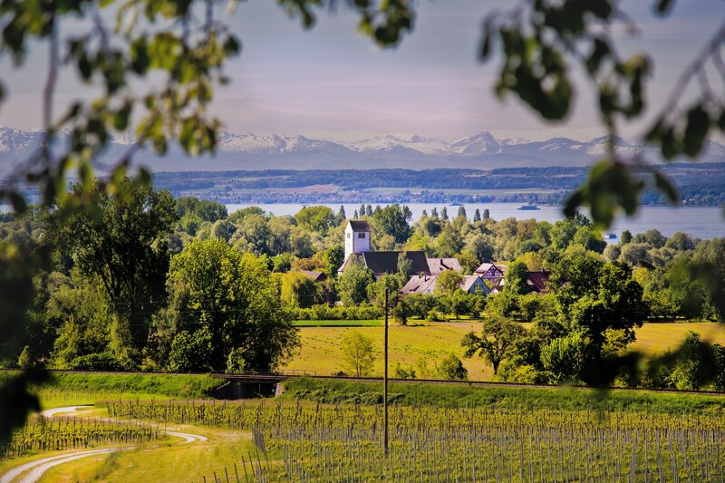 Blick auf den Bodensee – Familienurlaub in Baden-Württemberg