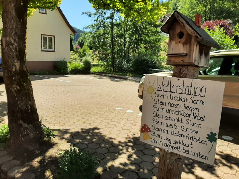 Wetterstation des Hotels