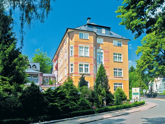 Außenansicht des Parkhotel Helene