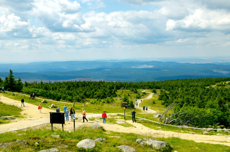 Der Brocken im Harz – höchster Gipfel Norddeutschlands