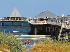 Seebrücke im Ostseebad Heringsdorf