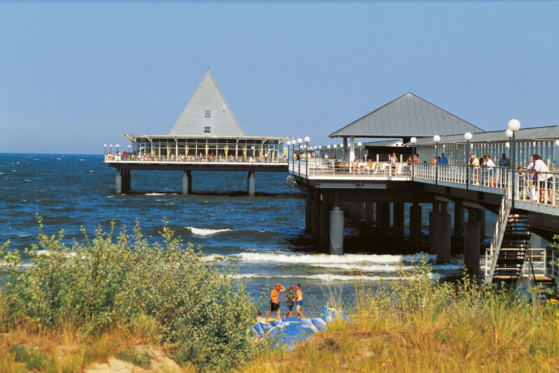 Seebrücke im Ostseebad Heringsdorf