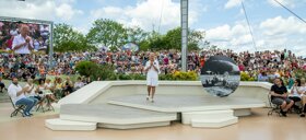 Andrea Kiewel mit Publikum © ZDF, Torsten Silz