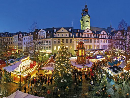 Zauberhaft! Christmas Garden, Rhein und Seilbahn