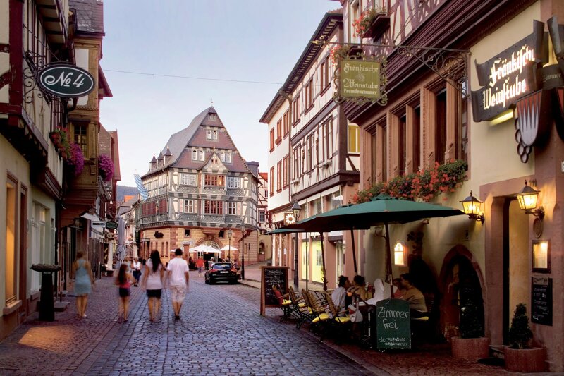 Blick auf Miltenberg am Main