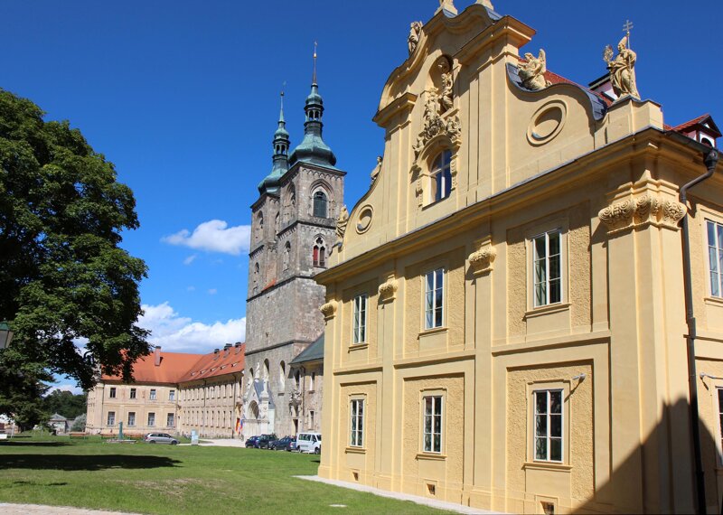 Kloster Tepla von außen