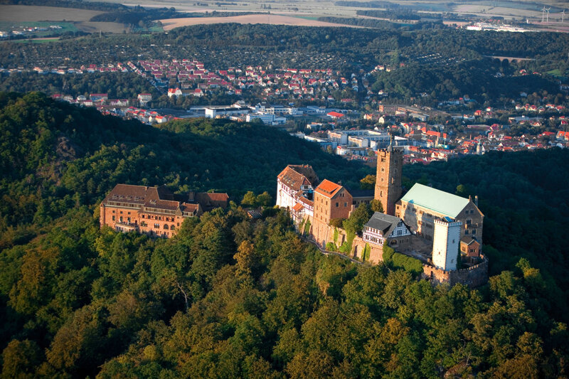 Vogelperspektive - Eisenach Wartburg