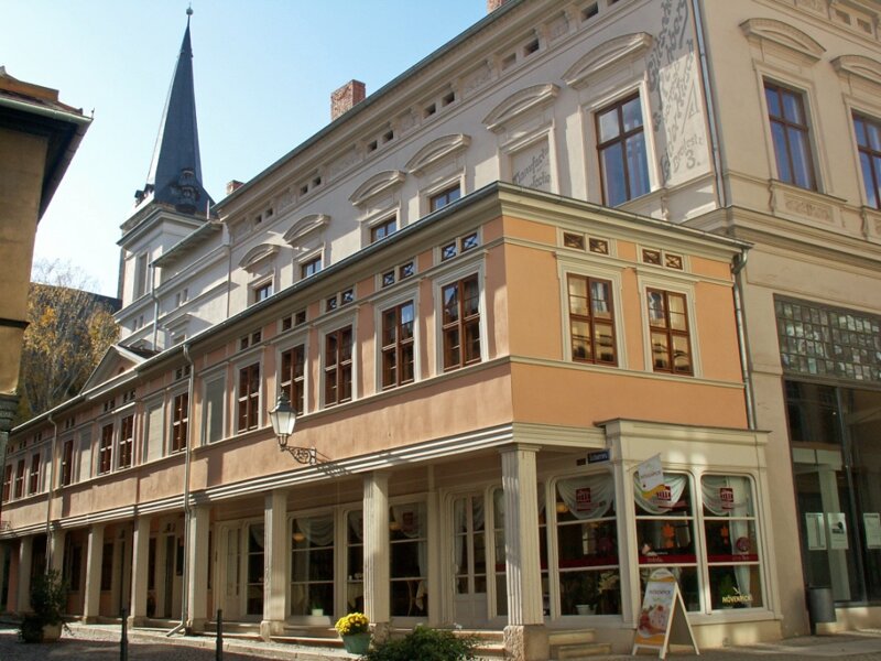 Kolonnadengänge Innenstadt Aschersleben