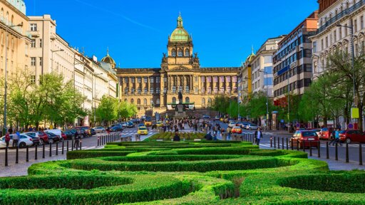 Wenzelsplatz  - Prag