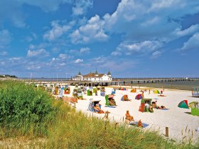 Seebrücke Ahlbeck, Insel Usedom©Grundner, Thomas, Tourismusverband Mecklenburg-Vorpommern