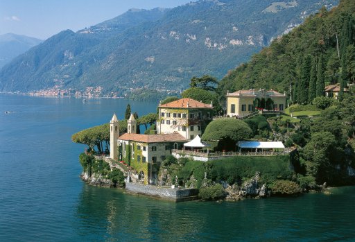 Prominente am Comer See (Italien)