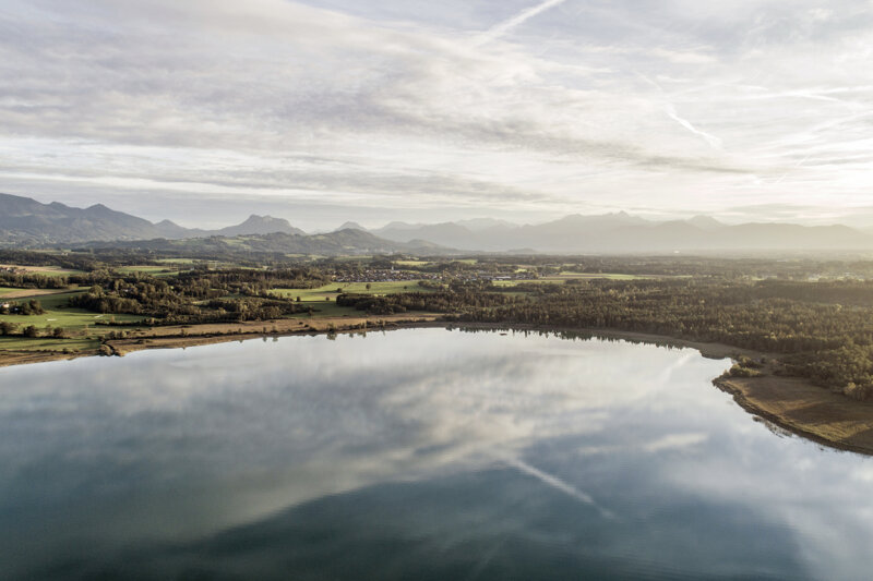 Simssee  aus der Luft