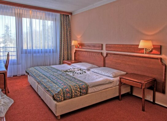 Doppelzimmer mit Obstschale