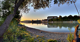 DonauSonnenaufgang Linz©Linz Tourismus Johann Steininger