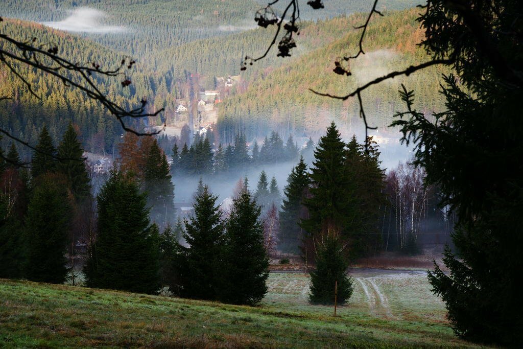 Blick ins Dorf