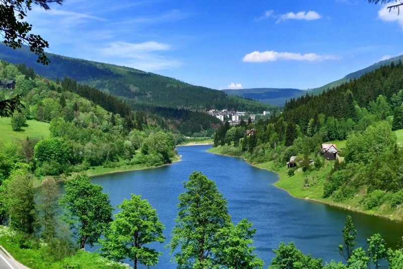Der Elbe-Stausee