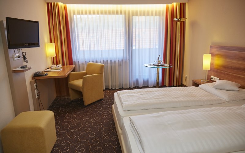 Flair Hotel Weinstube Lochner Zimmer Doppelzimmer