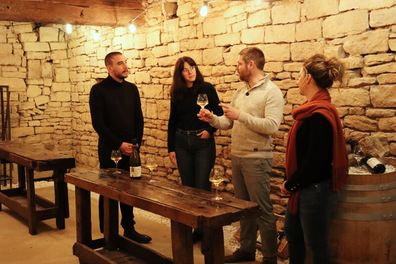 Weinprobe in Burgund – Degustation lokaler Burgunder-Weine