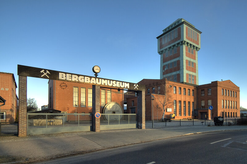 Bergbaumuseum Oelsnitz Außenansicht