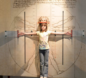 Sonderausstellung Manometer im phaeno Leonarado da Vinci und ich Foto Technorama