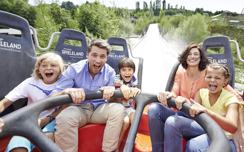 Alpin Rafting im Ravensburger Spieleland