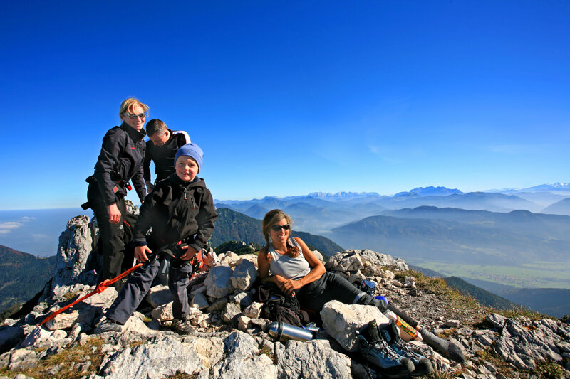 Gipfelblick in den Alpen – © Chiemgau Tourismus e.V.