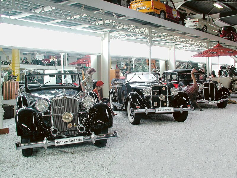 Maybach-Exponate -Technik Museum Sinsheim