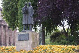 1840 Brueder Grimm Denkmal.original - Kopie