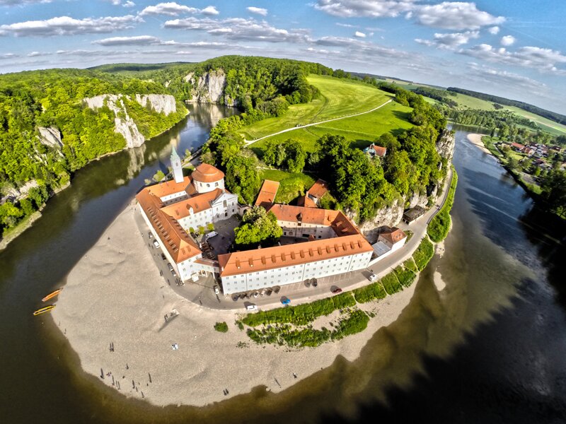 Kloster Weltenburg im Donaudurchbruch – Älteste Klosterbrauerei der Welt