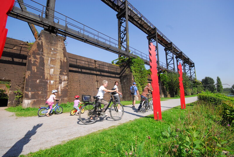 Landschaftspark Duisburg-Nord Fahrrad