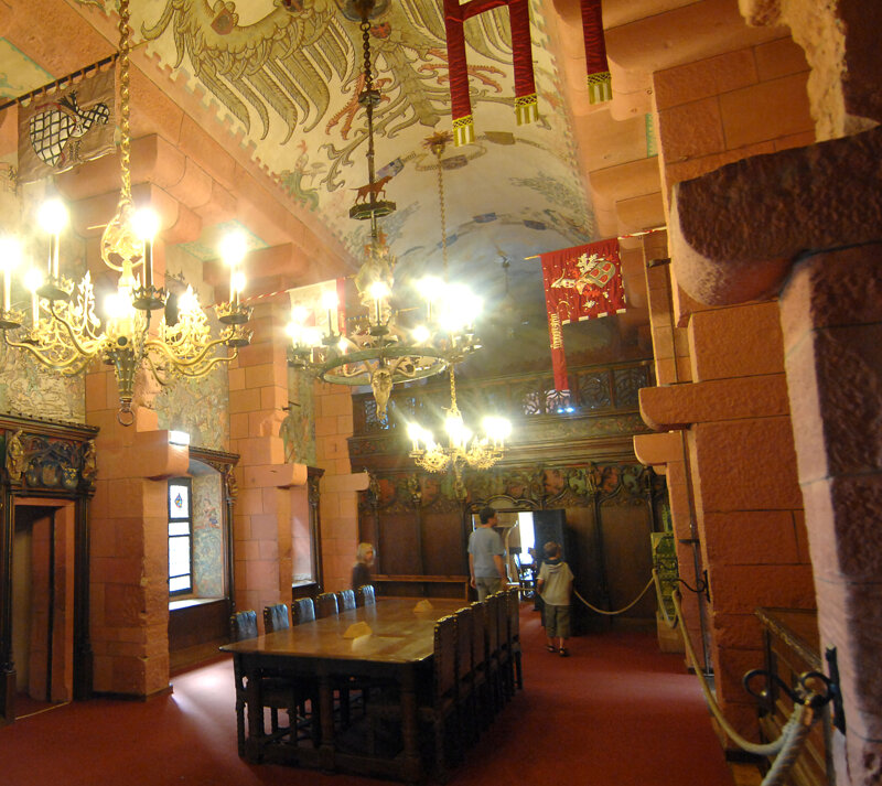 Kaisersaal in der Haut Koenigsbourg