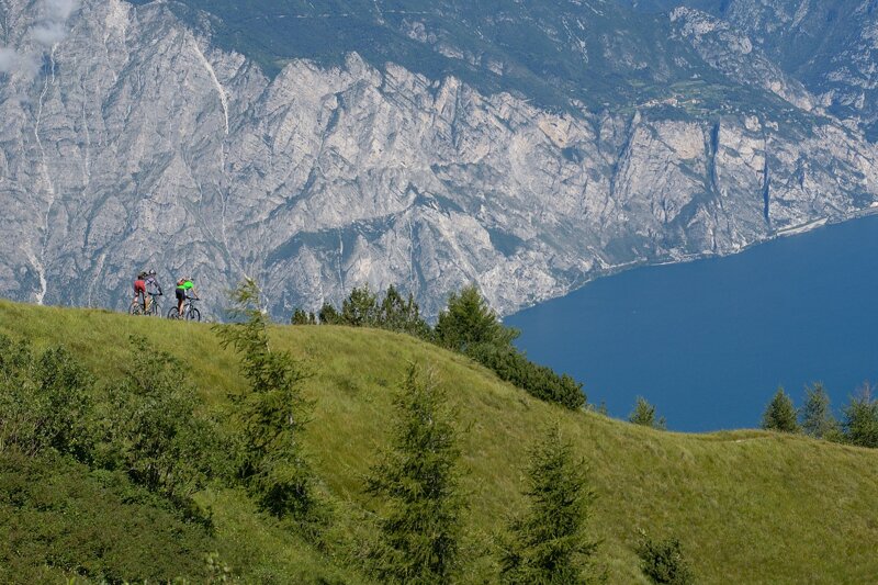 Mountainbiker am Gardasee – aktiver Urlaub in Toscolano-Maderno
