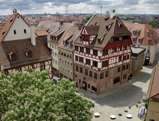 albrecht duerer haus von oben quer c Stadt Nürnberg Birgit Fuder