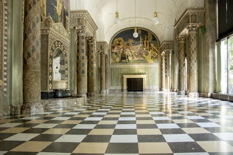 Der Muschelsaal  Kurhaus Wiesbaden