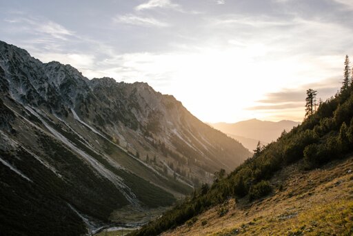 Das Nebelhorn im Allgäu 