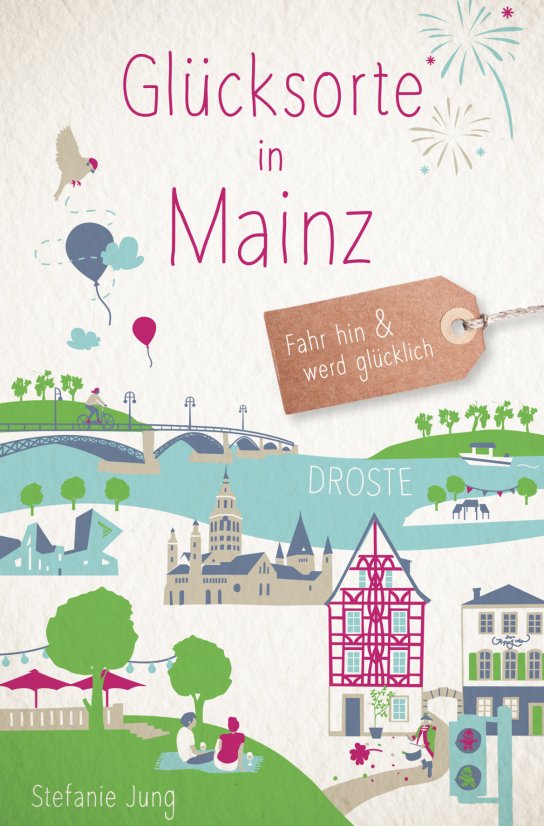 Buchcover Glücksorte Mainz
