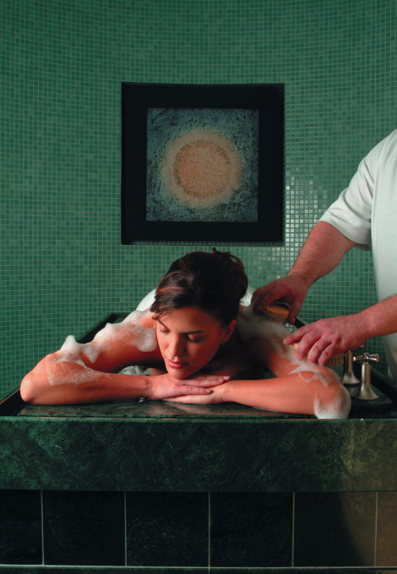KissSalis Therme, Hamam Massage Frau