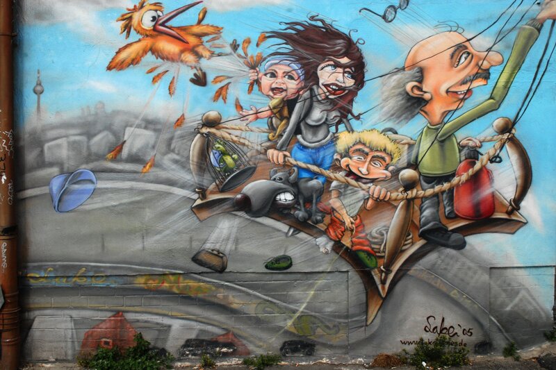 ein Stück Berliner Mauer