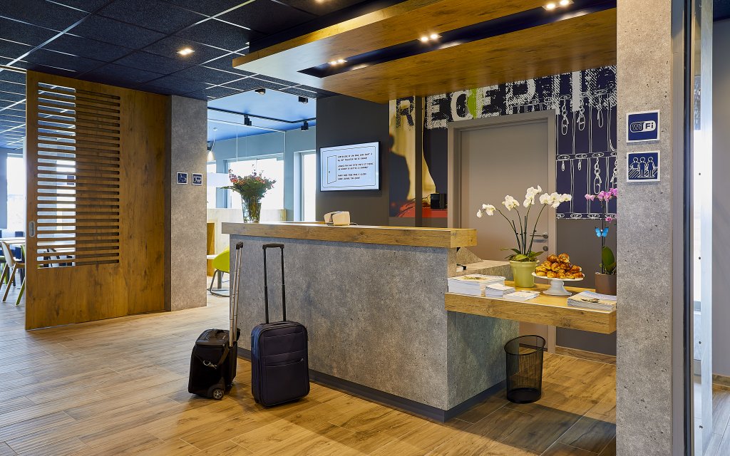 ibis Budget Oostende Airport Rezeption