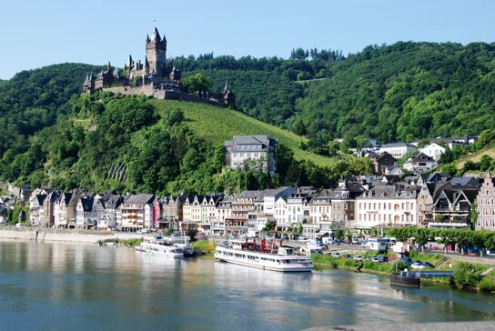 Blick auf Reichsburg