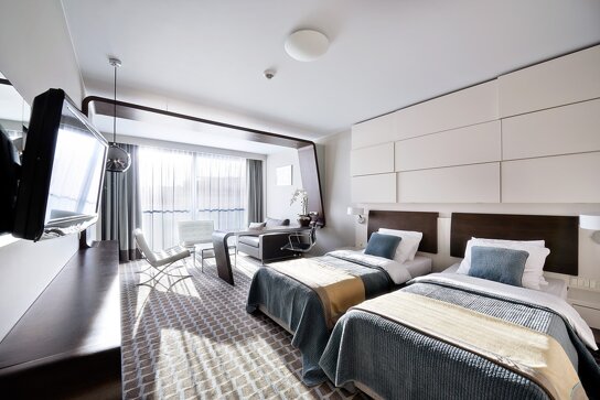 modernes Doppezimmer