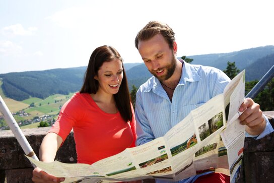 Wanderkarte C Baiersbronn Touristik