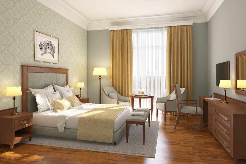 elegantes Doppelzimmer