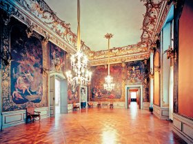 Schloss Moritzburg Monströsensaal c Schlösserland Sachsen