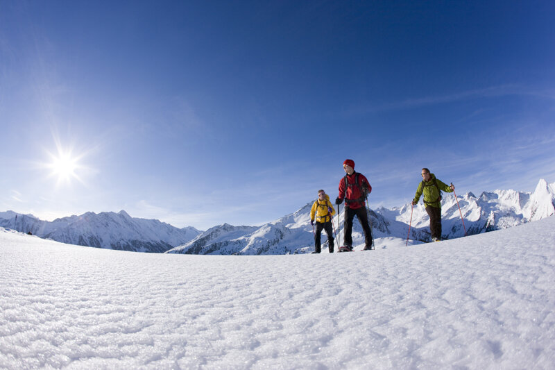 Winterwandern im Zillertal – Tuxer Tal im Schnee