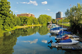 Neckar Yachthafen Neckarturm C Heilbronn Marketing GmbH, Roland Schweizer.