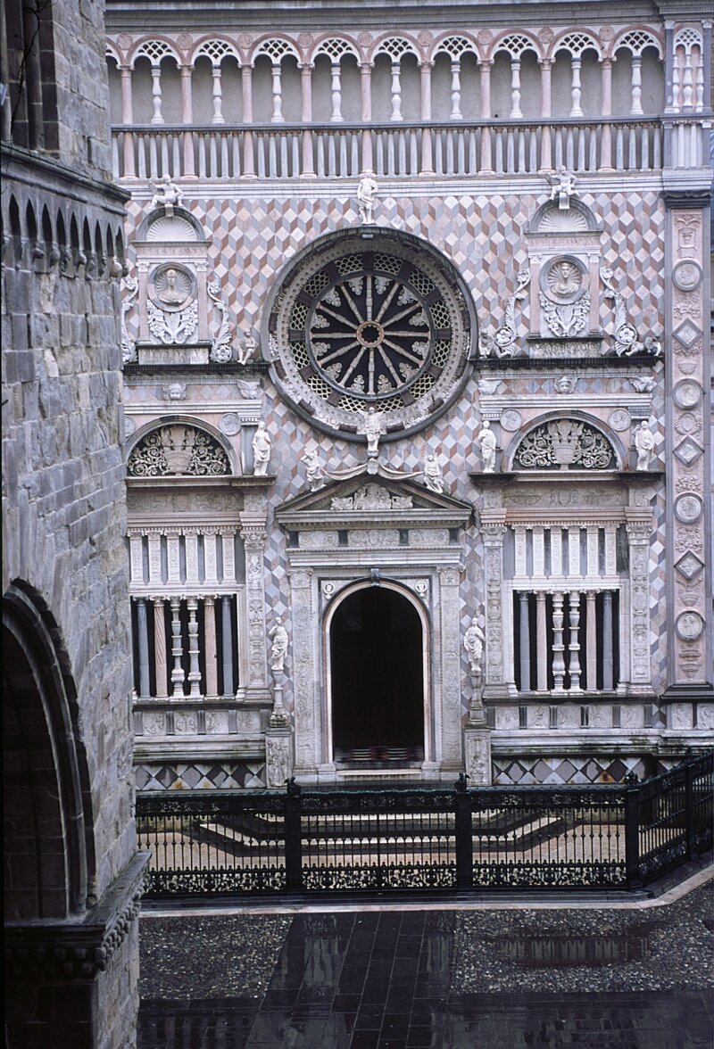 Kapelle Colleoni im italienischen Bergamo