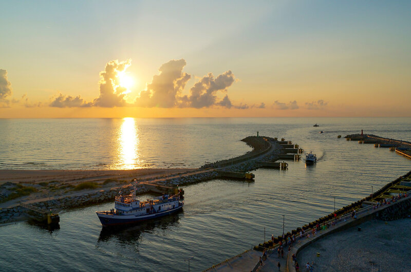 Sonnenuntergang am Meer