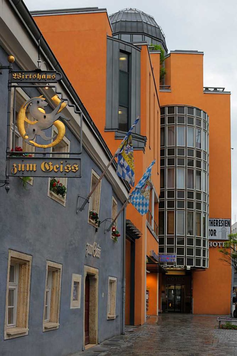 Außenansicht des Restaurants Zum Geiss